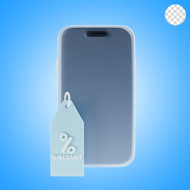 para la venta en la tienda ilustración 3d