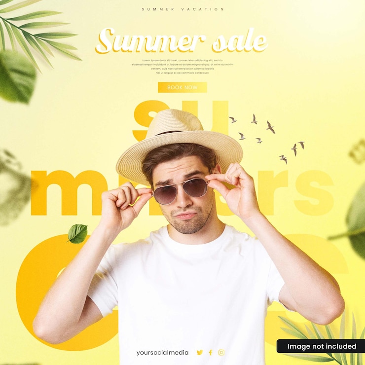 PSD venta de verano - prepárate para las vacaciones de tus sueños