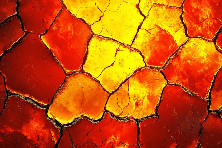 PSD una ventana de vidrio con un fondo de patrón amarillo y naranja