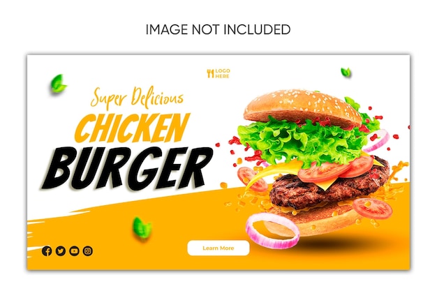 ventas de hamburguesas socila diseño de medios instagram facebook