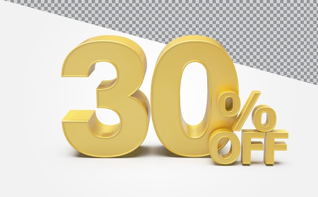 Vente 30 % offre numéro 3d