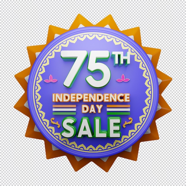 Vente Du 75ème Jour De L'indépendance