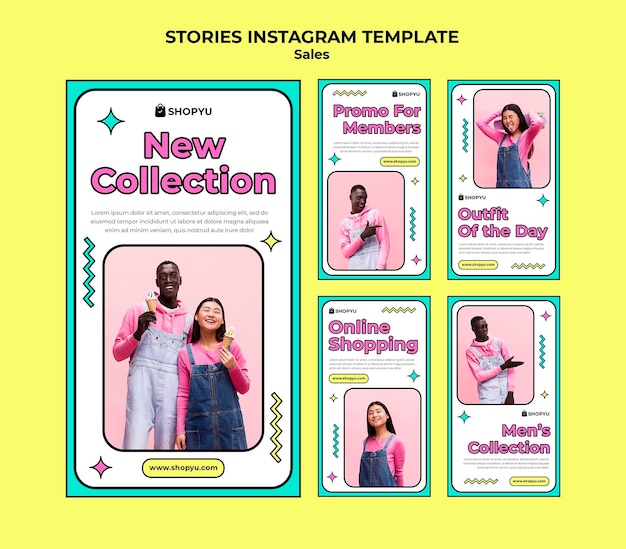 Ventes avec des histoires Instagram à rabais