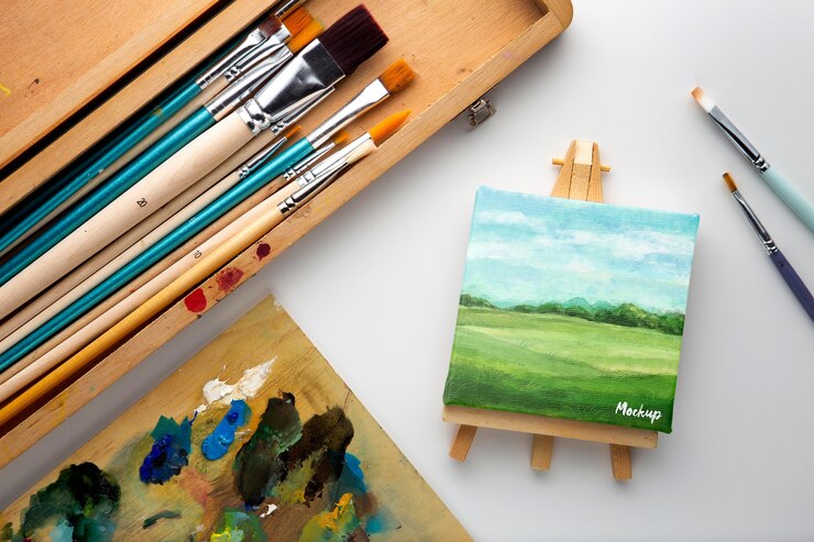 PSD para ver sobre la maqueta del taller de arte