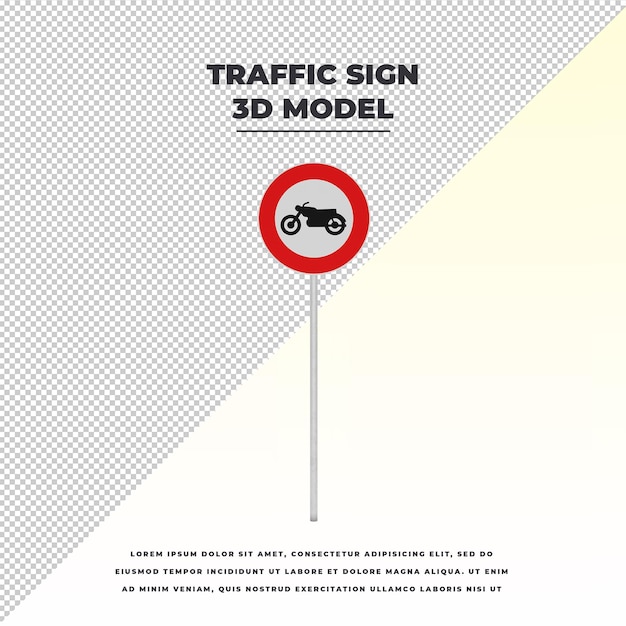 PSD verboten für motorräder verkehrszeichen
