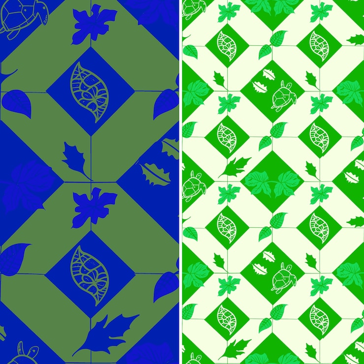 PSD el verde y el azul del verde es un patrón que es por el artista robert robert