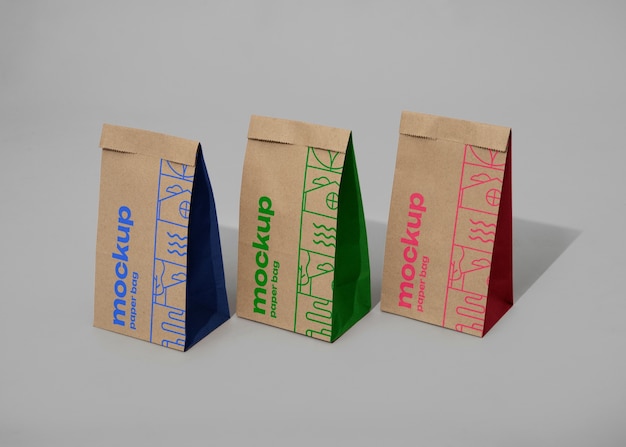 Verkauf in Massenverpackungskonzept-Mockup