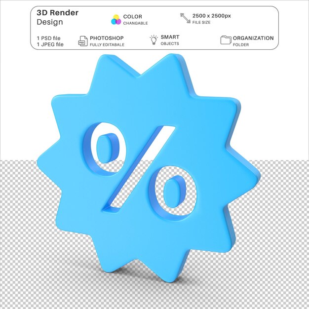 Verkaufsangebote 3D-PSD-Datei