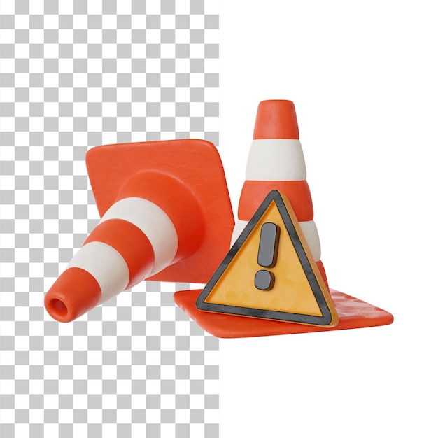 Verkehrskegel 3D