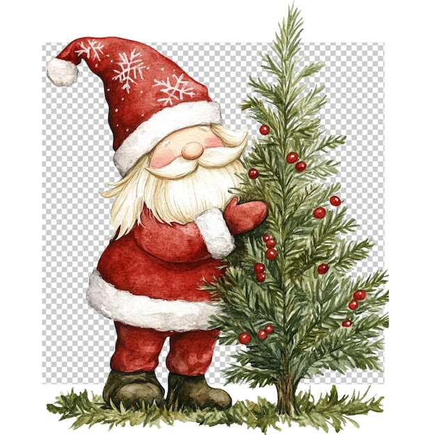 Verpackung und Dekoration von Weihnachtsgeschenken Santa39s Sack Sammlung von Weihnachtshüten