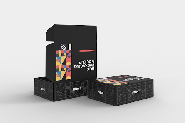 Verpackungsbox mockup