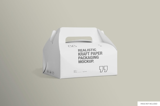 Verpackungsmodell aus kraftpapier