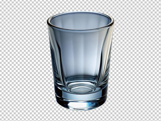 PSD un verre d'eau vide