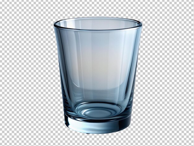 PSD un verre d'eau vide