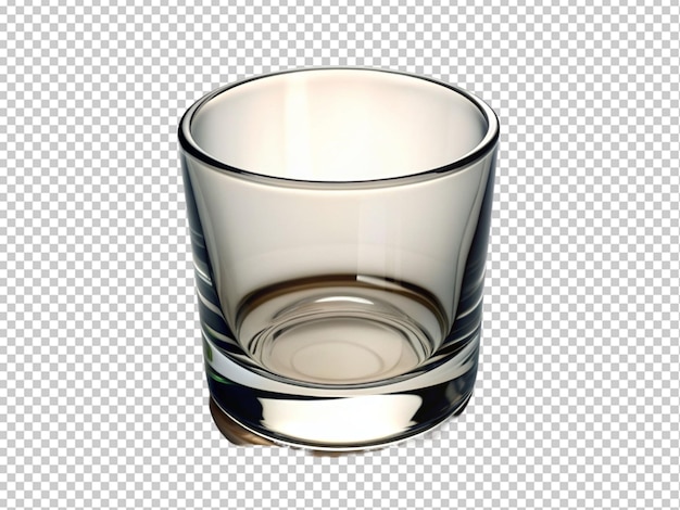 PSD un verre d'eau vide