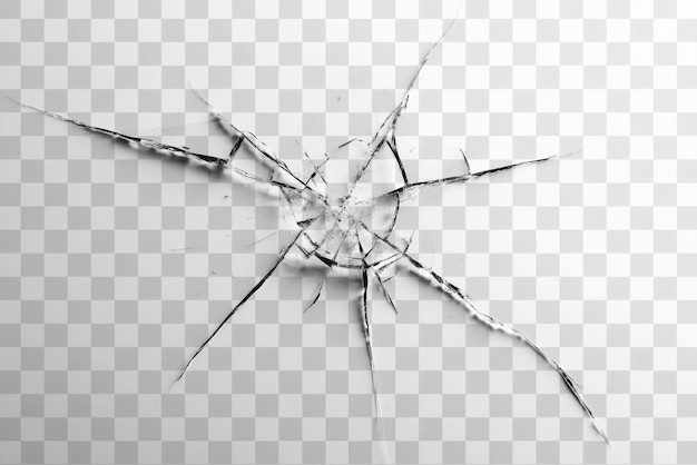 Verre fissuré PNG verre fissuré verre fissuré