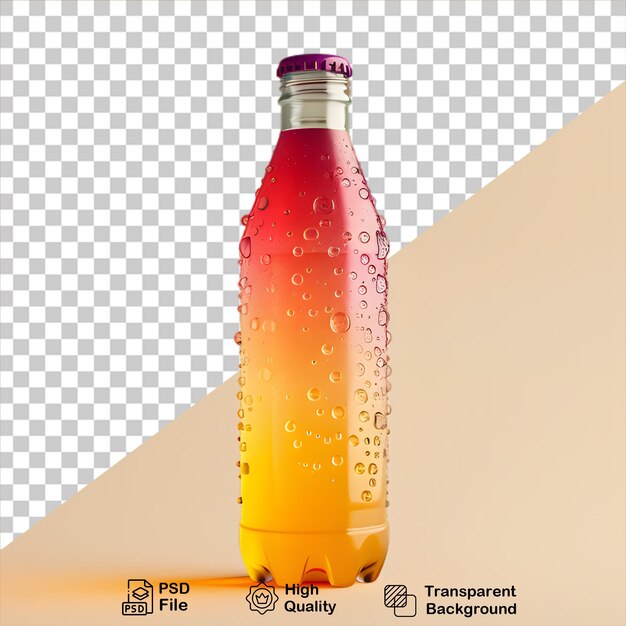 Verre De Jus Frais Isolé Sur Un Fond Transparent Inclure Un Fichier Png