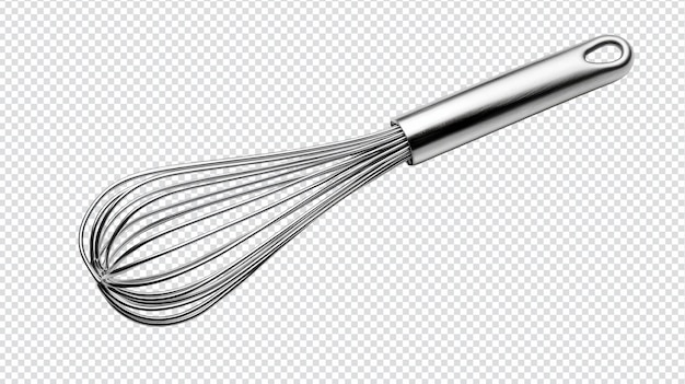 Un versátil batidor de cocina de acero inoxidable perfecto para mezclar ingredientes y mejorar las habilidades culinarias en cualquier entorno de cocina