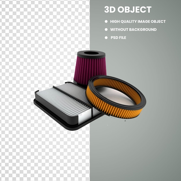 verschiedene Farbfilter