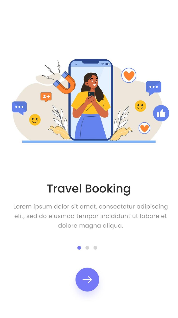 PSD verticale pagina di destinazione progettazione vettoriale illustrazione progettazione banner e commercio