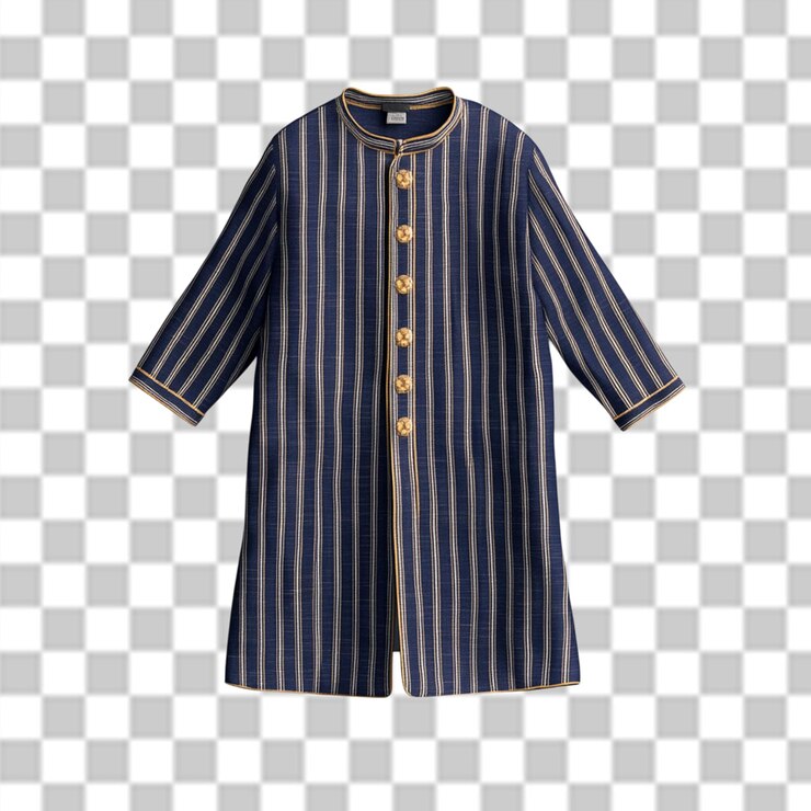 PSD vestido nacional en el día azul psd png