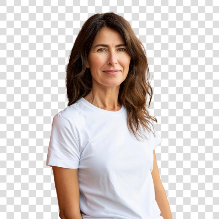 PSD vêtements pour portraits t-shirt png