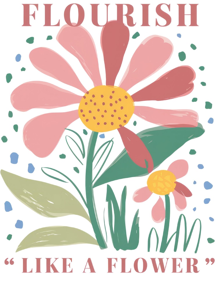 PSD vetor de feixe de flores