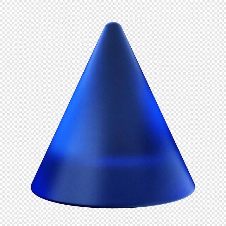 PSD vetro geometrico 3d colore blu scuro