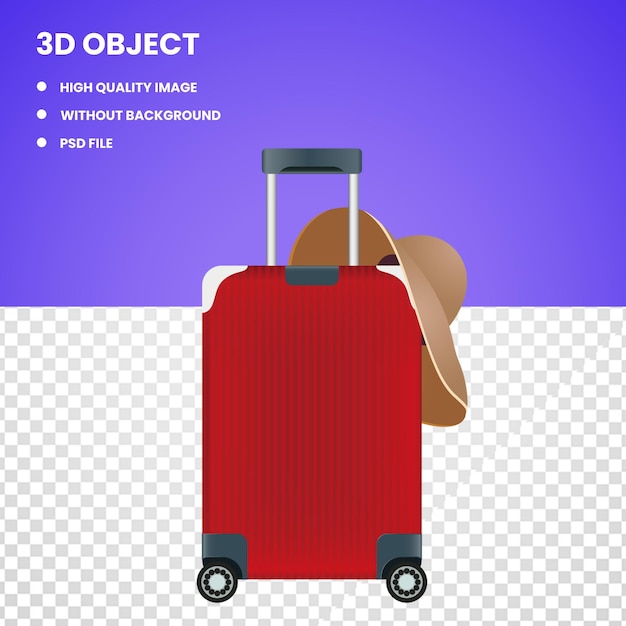 Viaggio valigia template vector
