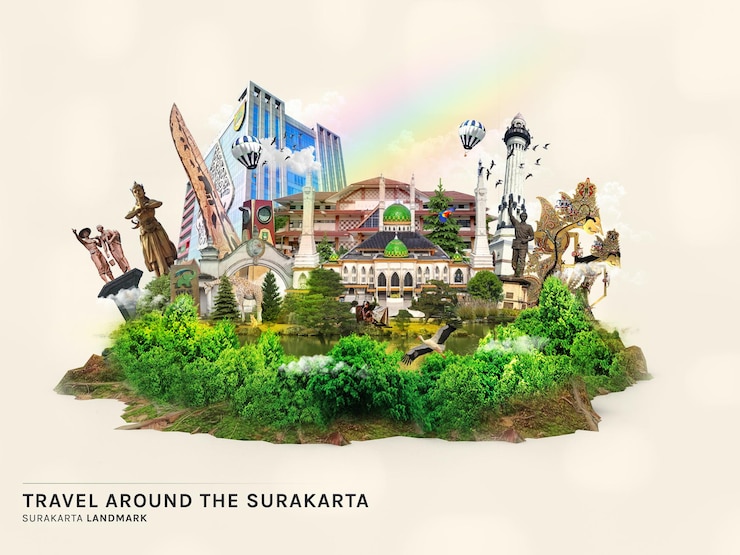 PSD viaja por los monumentos de surakarta
