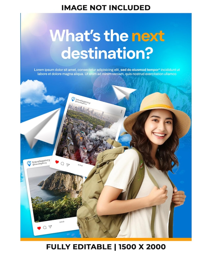 PSD viajar pelo mundo