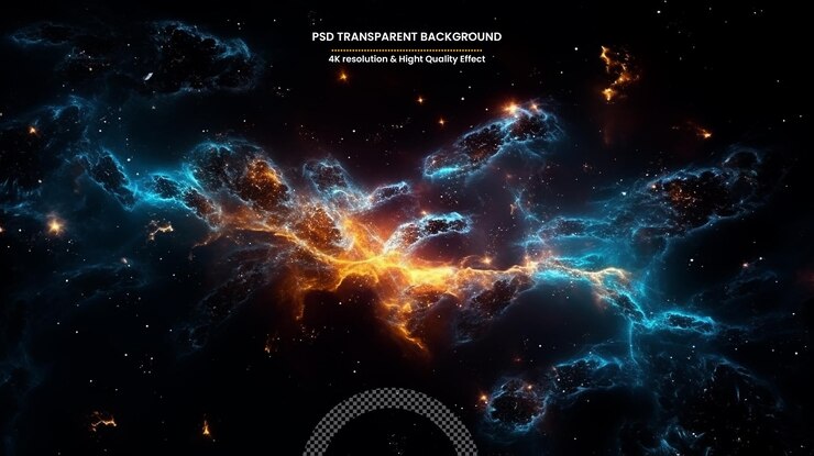 PSD viaje espacial y galáctico a la velocidad de la luz elementos de esta imagen proporcionados por la nasa