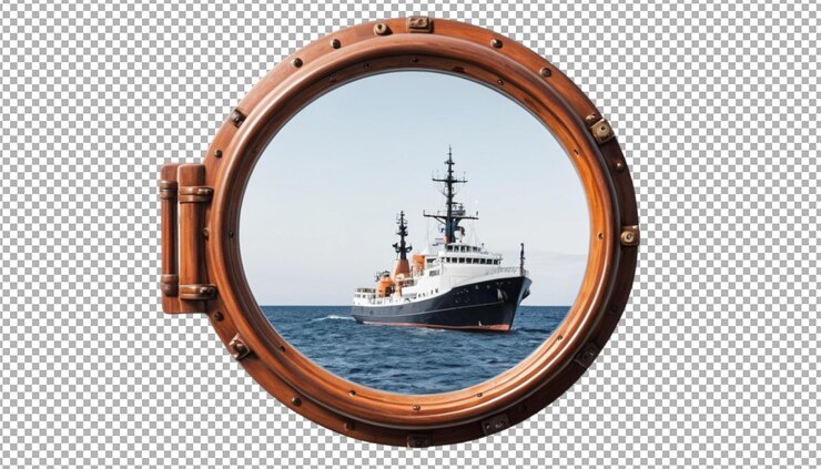 Viaje náutico por puerto de barco