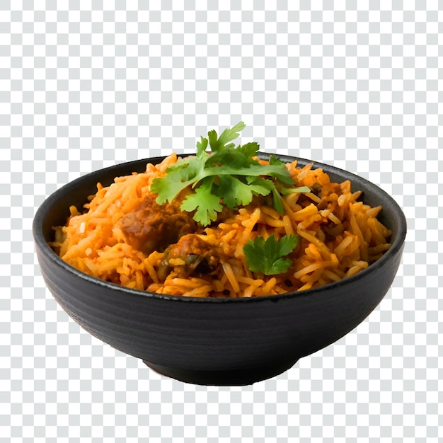 Viande De Bœuf Fraîche Délicieuse Biryani Fond Transparent Génératif Par Ai