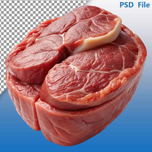 PSD la viande crue