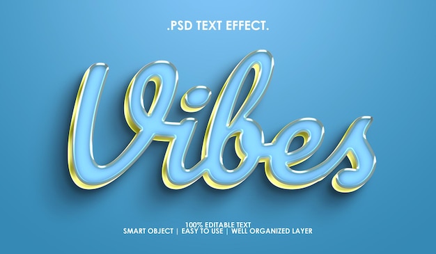 Vibes-Textstileffekt