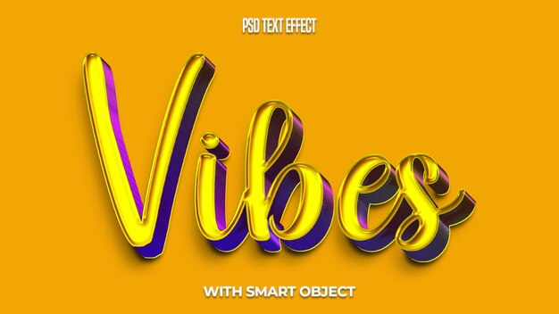 Vibes-Textstileffekt