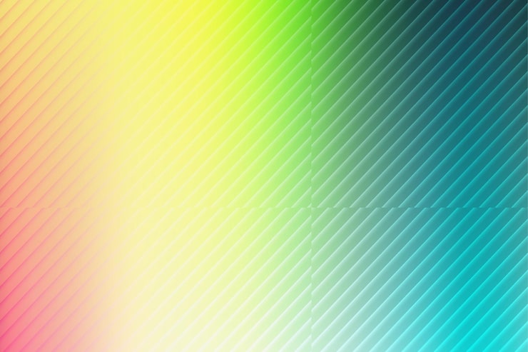 PSD a vibrant gradient background featuring a spectrum of colors transitioning from warm hues to cool tones with subtle diagonal lines adding depth and texture to the image