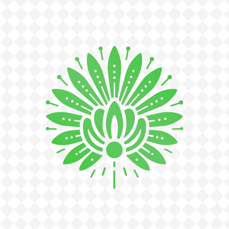 PSD vibrant marigold insignia logo con decora diseño vectorial creativo de la colección de la naturaleza