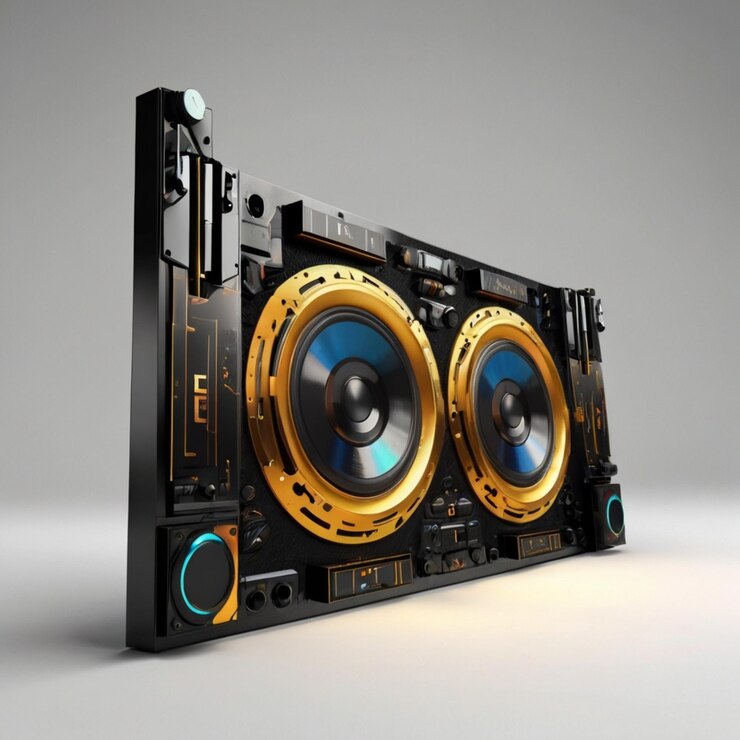 PSD vibrante diseño digital de pancartas de dj para eventos musicales