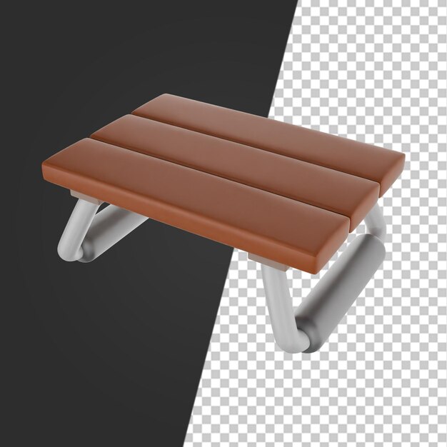 Vida de campamento y aventura al aire libre renderizado por íconos en 3D
