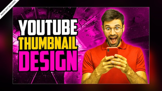 Video-Bewertung YouTube-Kanal-Thumbnail oder Web-Banner-Vorlage
