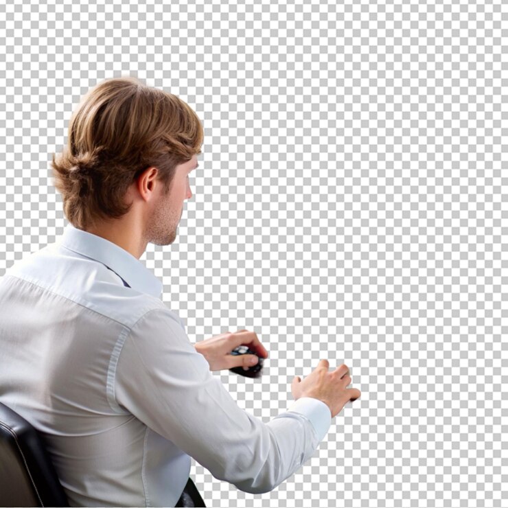 PSD video editing on transparent background