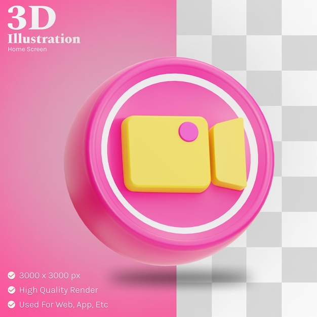 Vídeo ilustración 3d