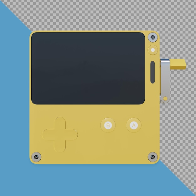 PSD videojuego de consola 3d