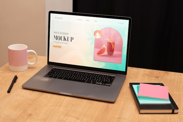 Videokonferenz-Mockup-Design