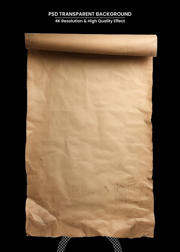 Vieille feuille de papier froissé isolée sur fond blanc