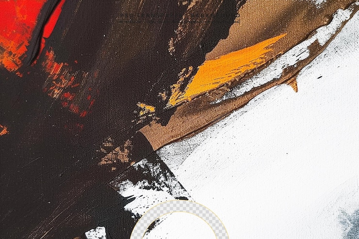 PSD une vieille texture de toile de papier grunge sur un fond transparent