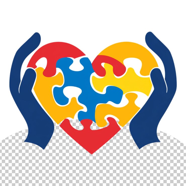 PSD vielfarbiges logo der wohltätigkeitsorganisation png illustration