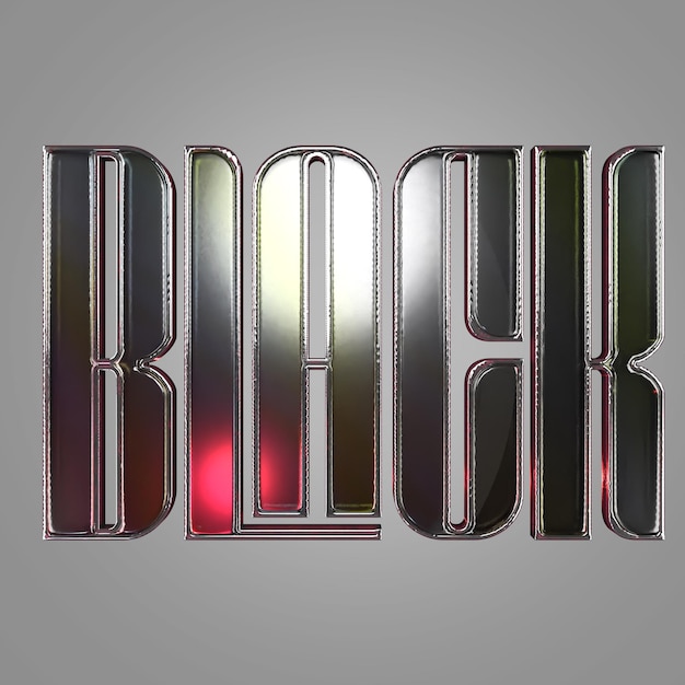 Viernes Negro 3D Rendering